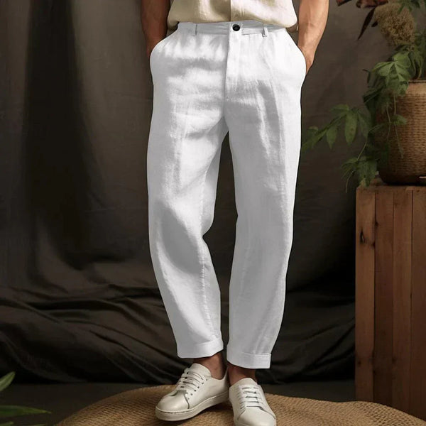 LAURENT MONACO | PANTALONS D'ÉTÉ EN LIN POUR HOMMES — alt view