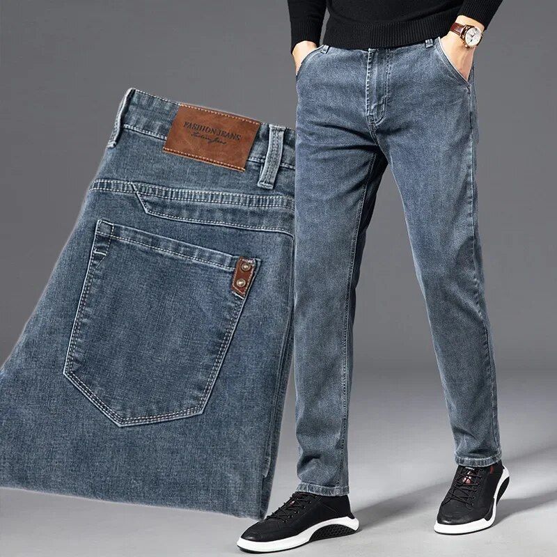 Milano | Pantalons en Denim Élastique