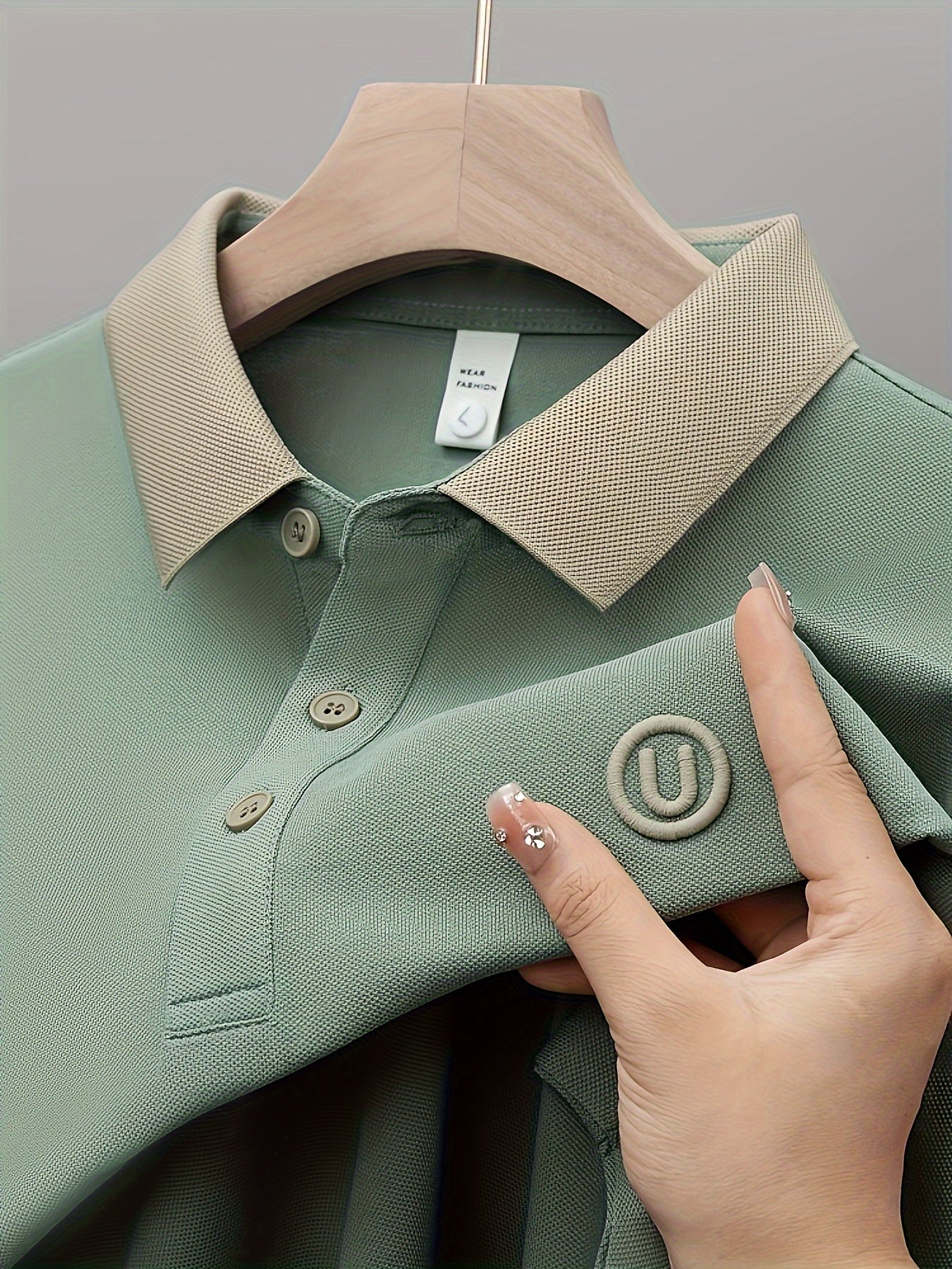 LAURENT MONACO | POLO BRODÉ MODERNE POUR HOMME