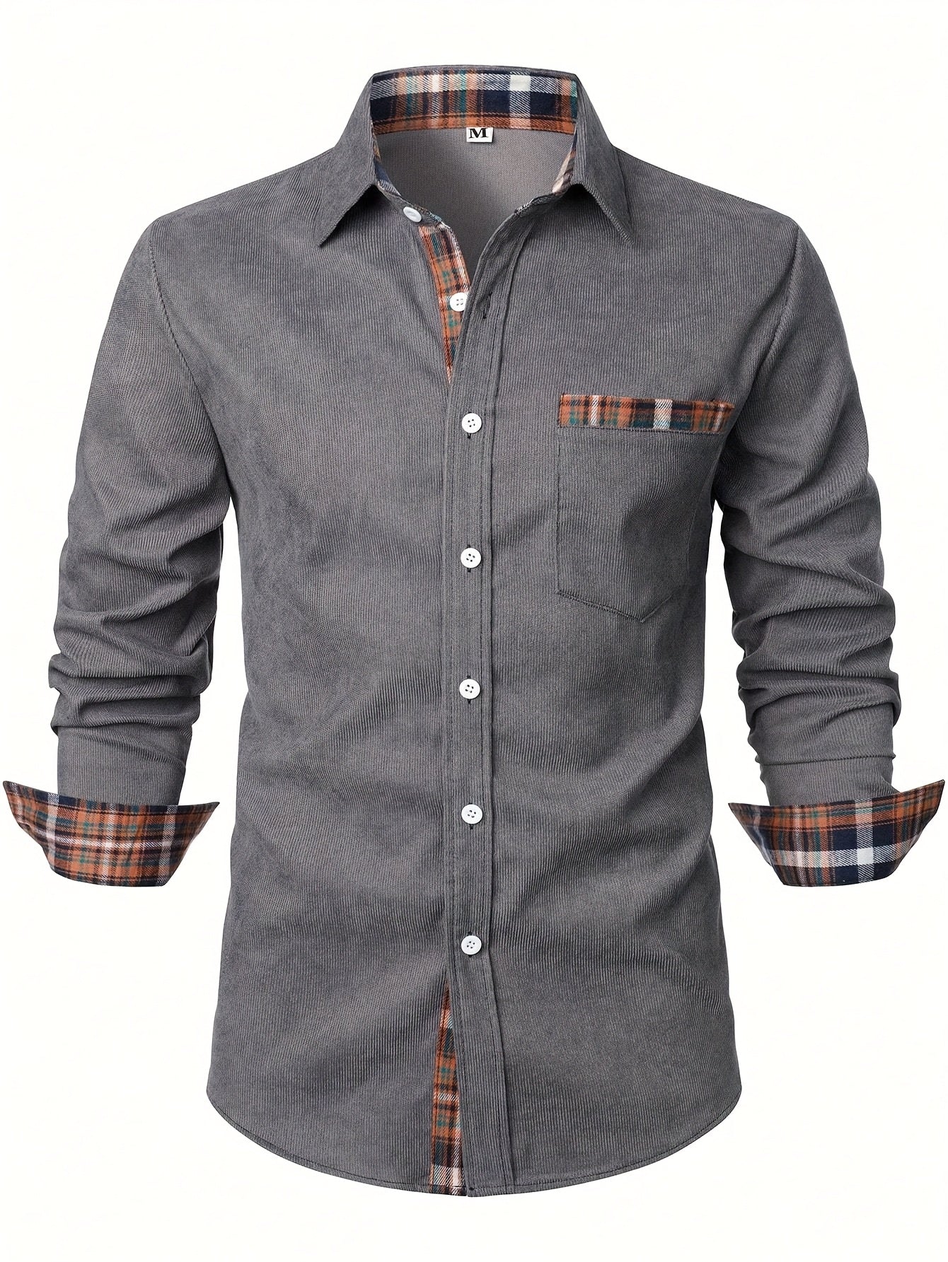 MONACO | CHEMISE À COL CARRÉ POUR HOMMES