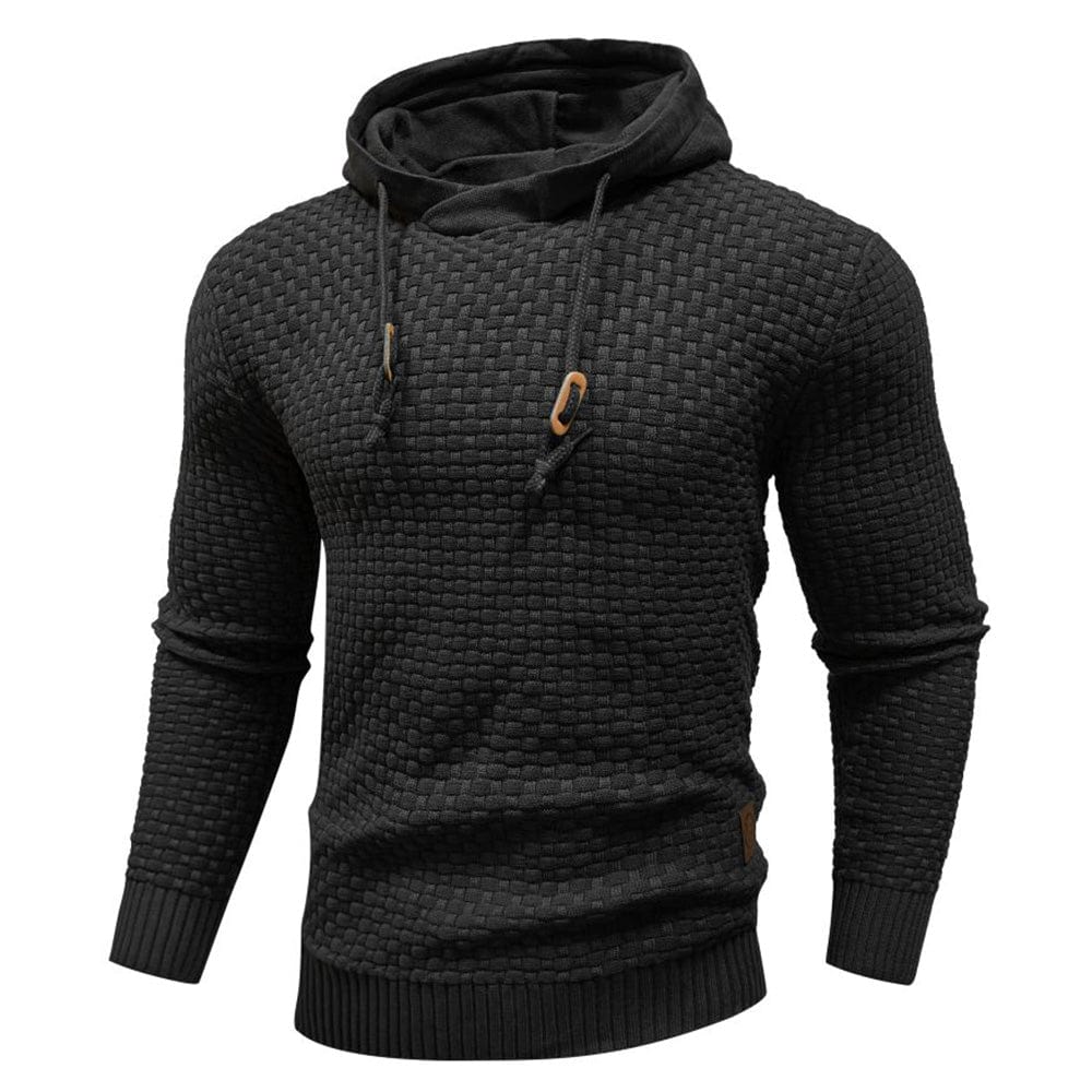 LAURENT MONACO | SWEAT À CAPUCHE CLASSIQUE EN LAINE POUR HOMME
