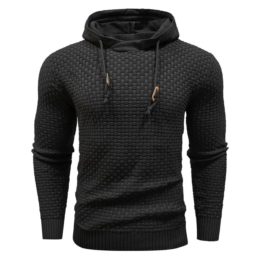 LAURENT MONACO | SWEAT À CAPUCHE CLASSIQUE EN LAINE POUR HOMME