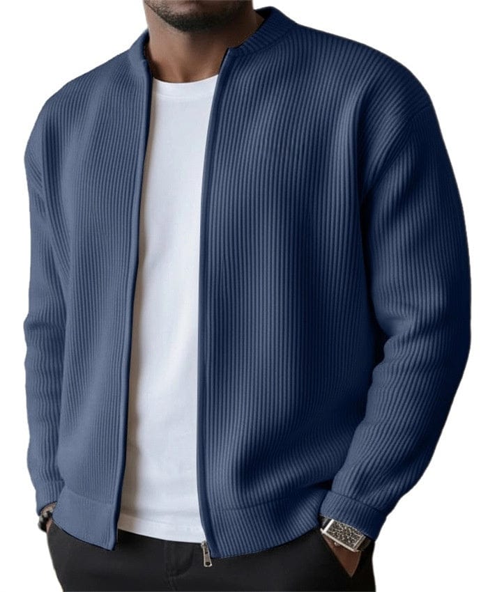 LAURENT MONACO | CARDIGAN À COUTURES COULISSÉES POUR HOMMES