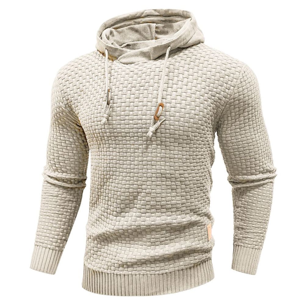 LAURENT MONACO | SWEAT À CAPUCHE CLASSIQUE EN LAINE POUR HOMME