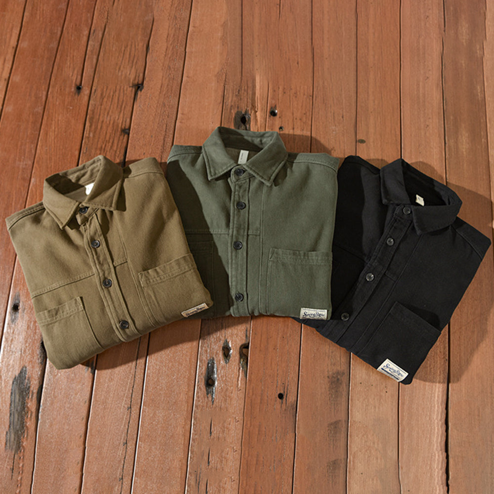 LAURENT MONACO | CHEMISE CARGO EN POLAIRE POUR HOMME