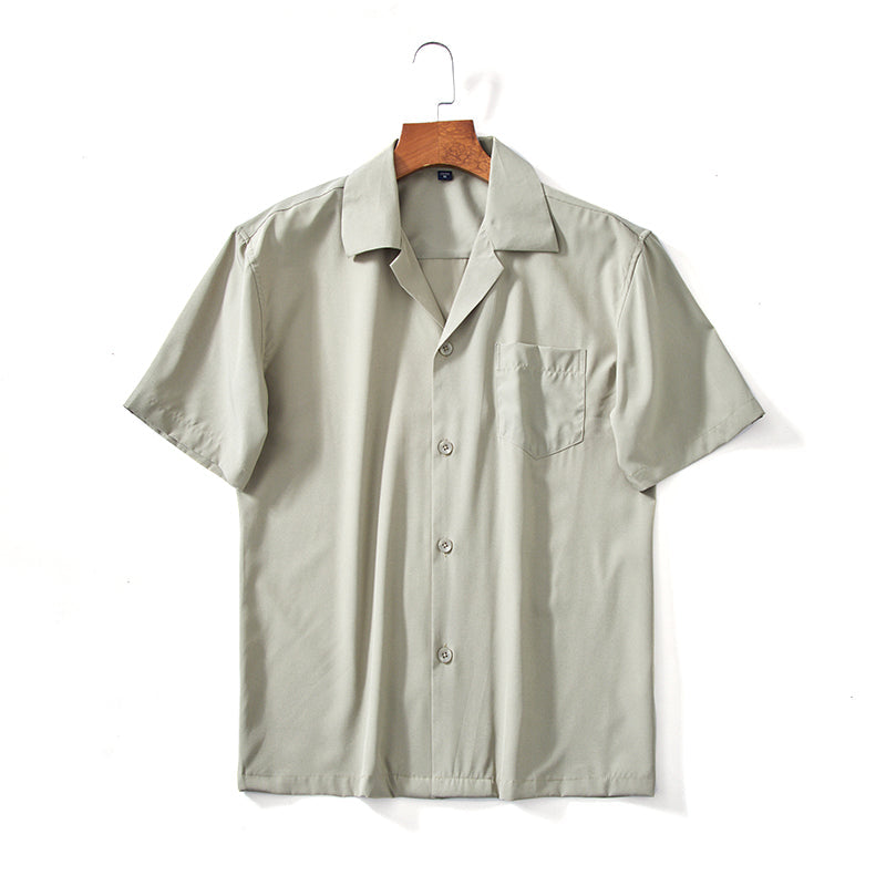 LAURENT MONACO | CHEMISE COL CUBAIN POUR HOMMES