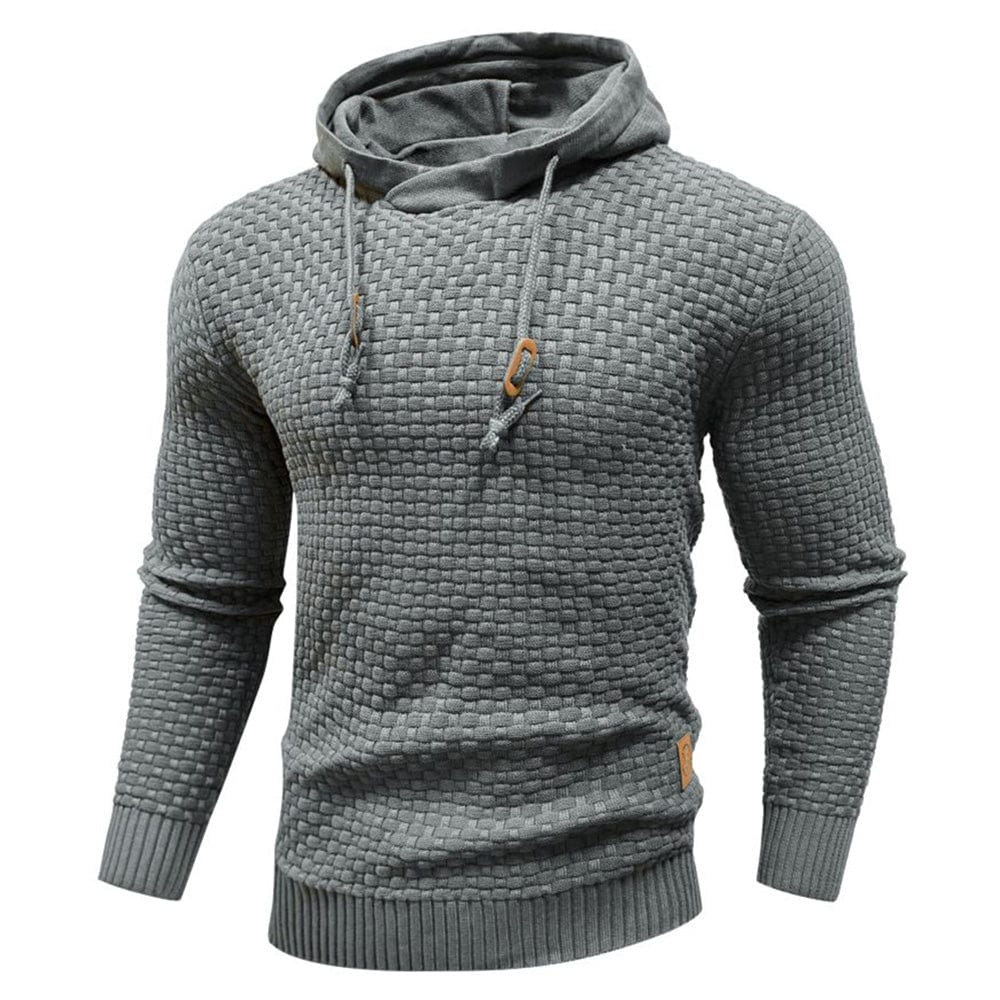 LAURENT MONACO | SWEAT À CAPUCHE CLASSIQUE EN LAINE POUR HOMME