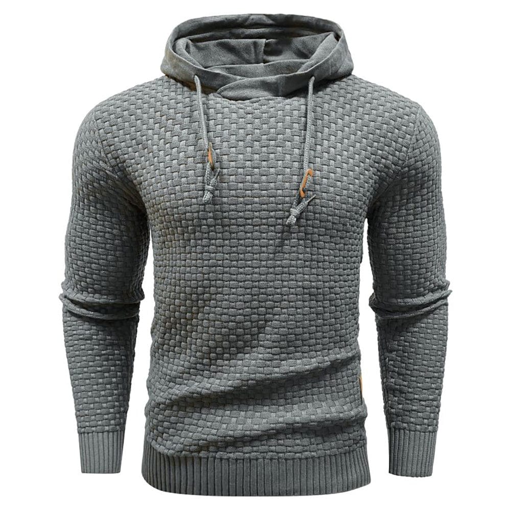 LAURENT MONACO | SWEAT À CAPUCHE CLASSIQUE EN LAINE POUR HOMME