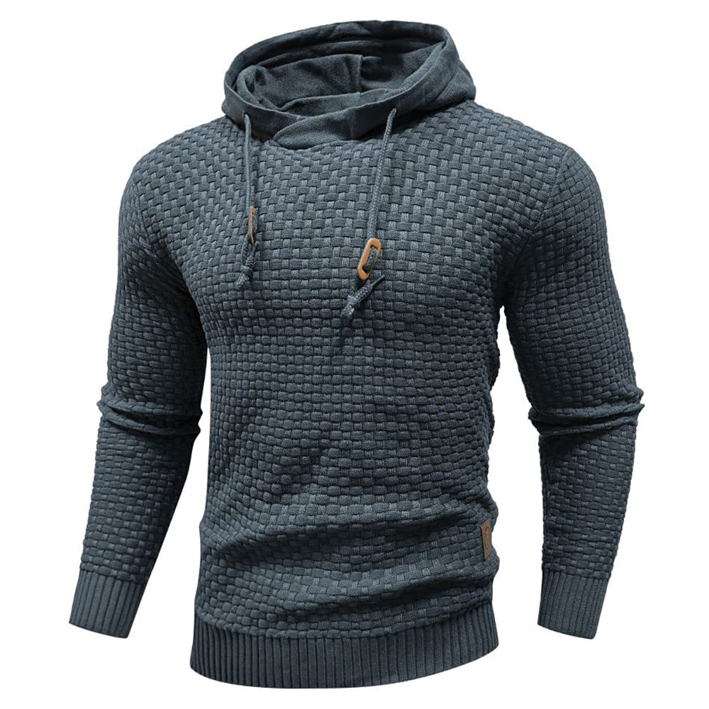 LAURENT MONACO | SWEAT À CAPUCHE CLASSIQUE EN LAINE POUR HOMME