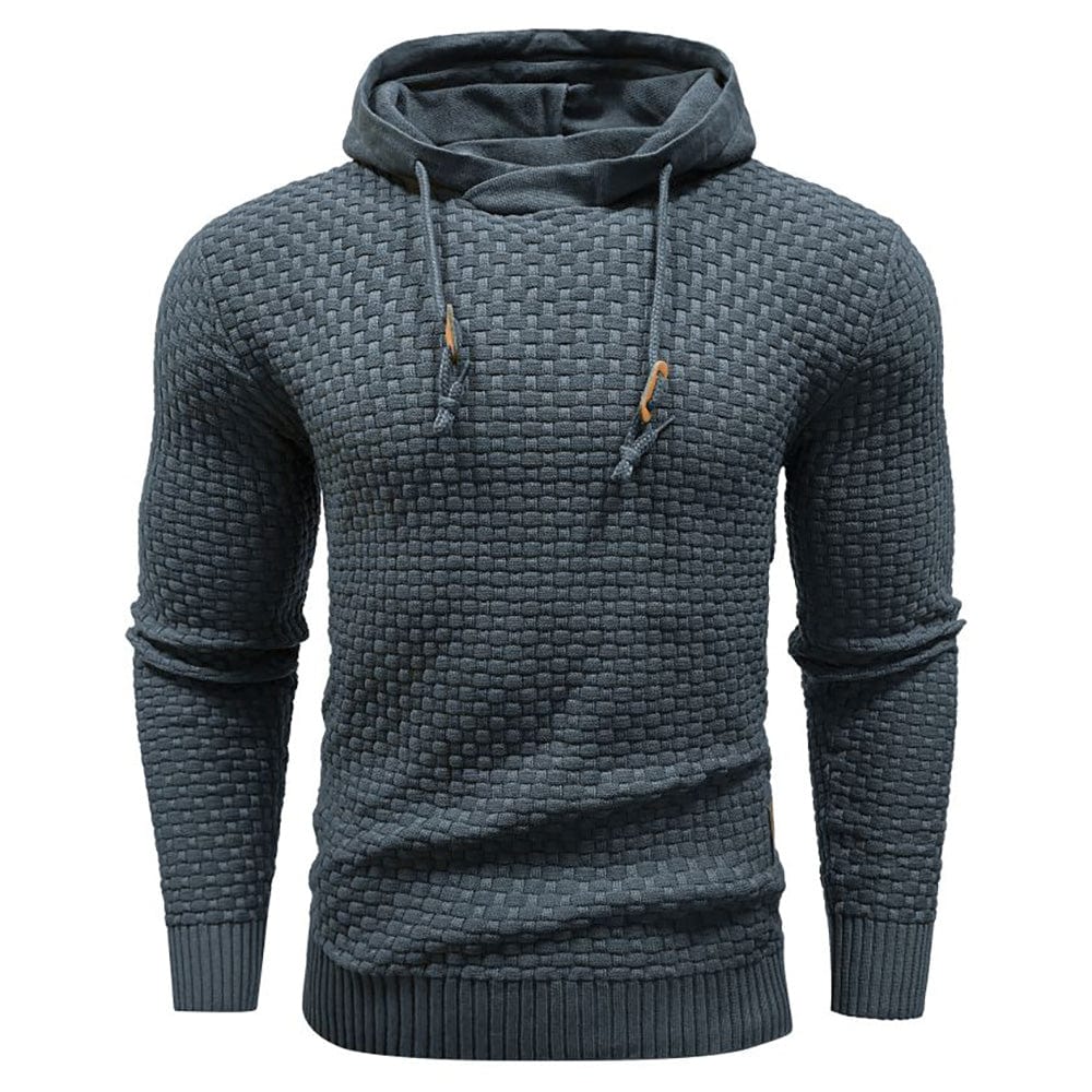 LAURENT MONACO | SWEAT À CAPUCHE CLASSIQUE EN LAINE POUR HOMME