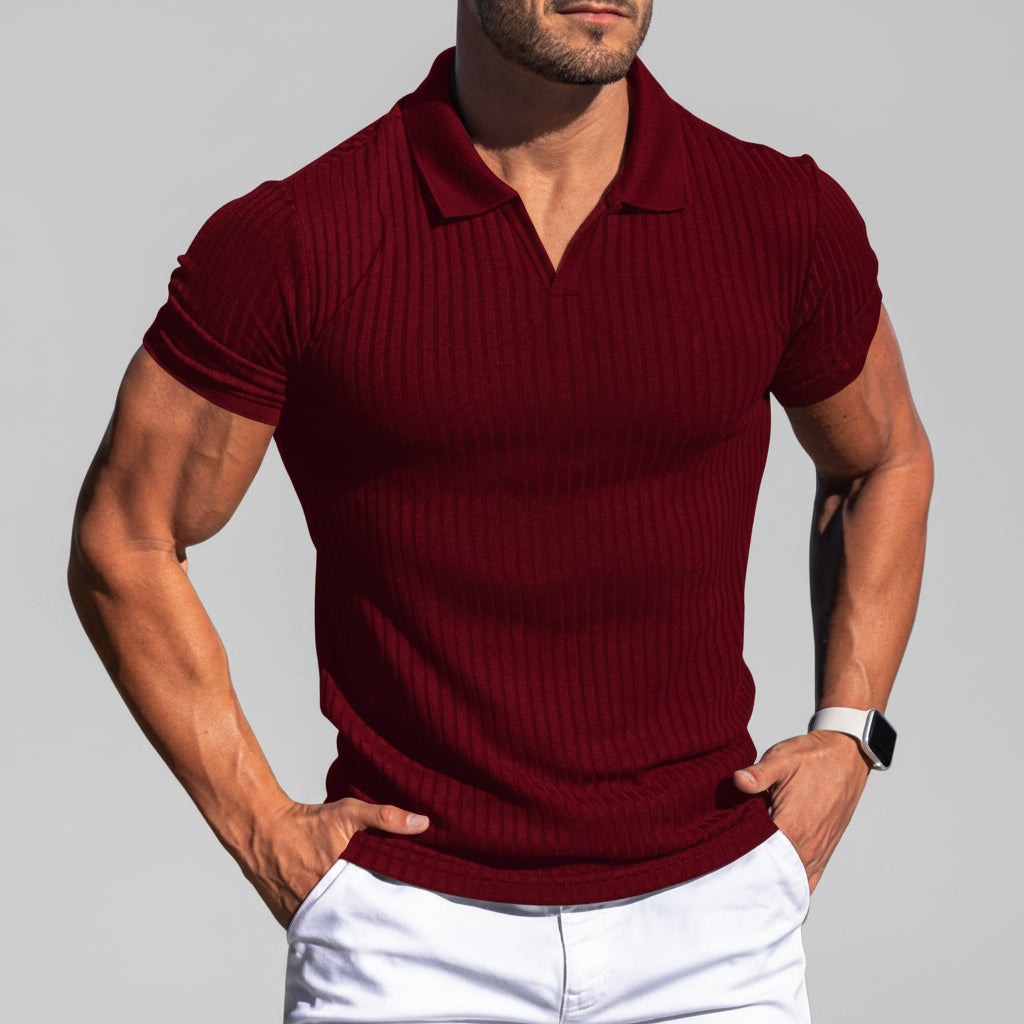 LAURENT MONACO | POLO STRUCTURÉ POUR HOMMES