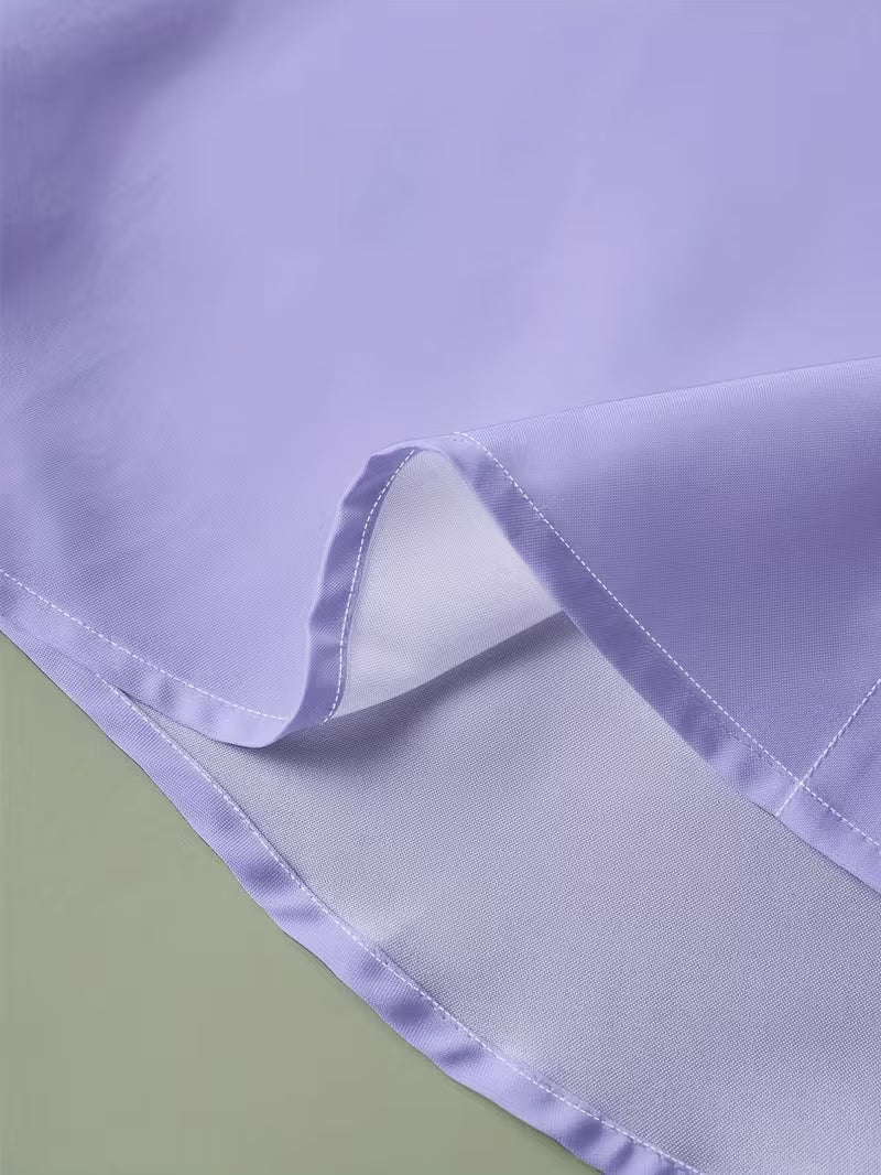 LAURENT MONACO | CHEMISE GRAND-PÈRE À CONTRASTES POUR HOMMES