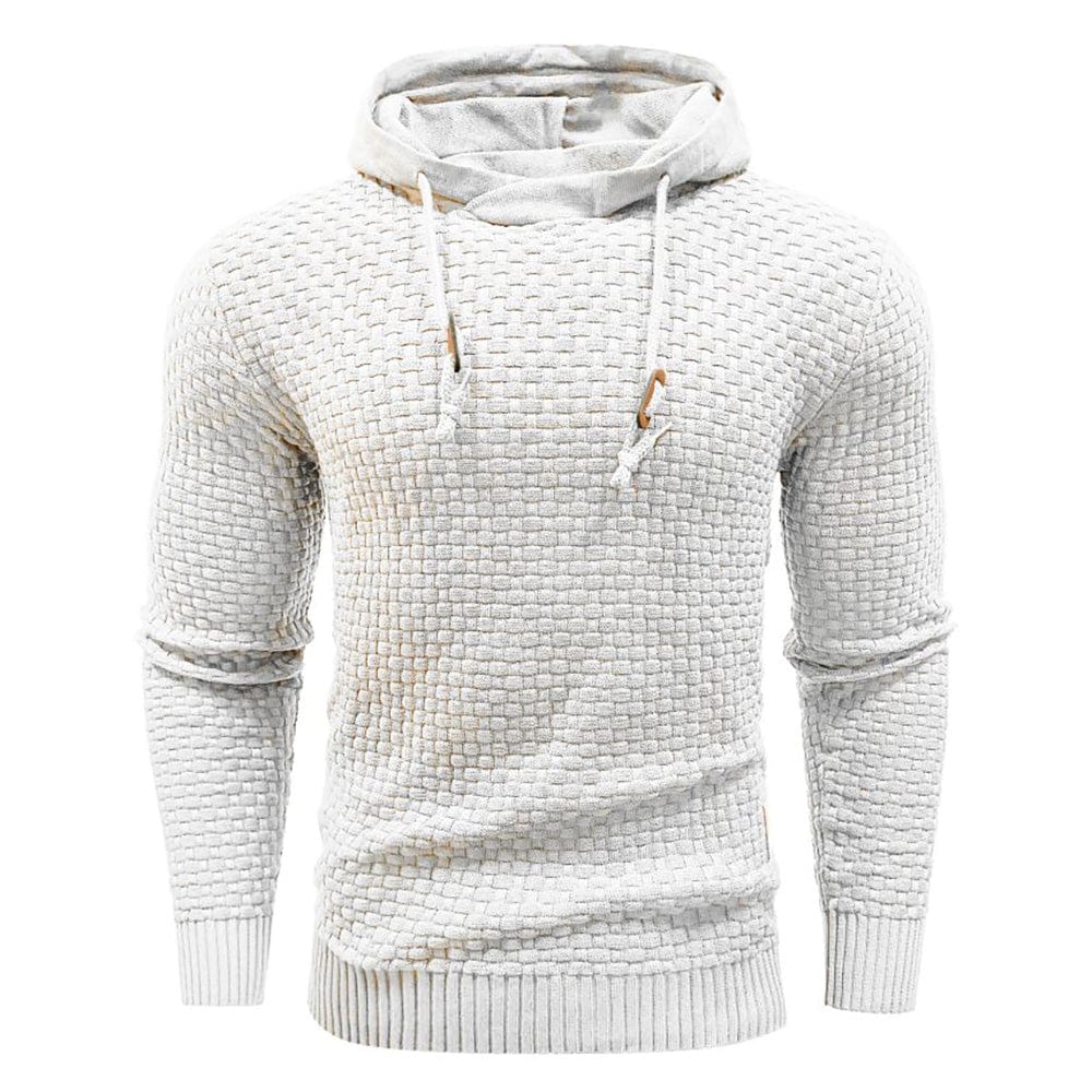 LAURENT MONACO | SWEAT À CAPUCHE CLASSIQUE EN LAINE POUR HOMME