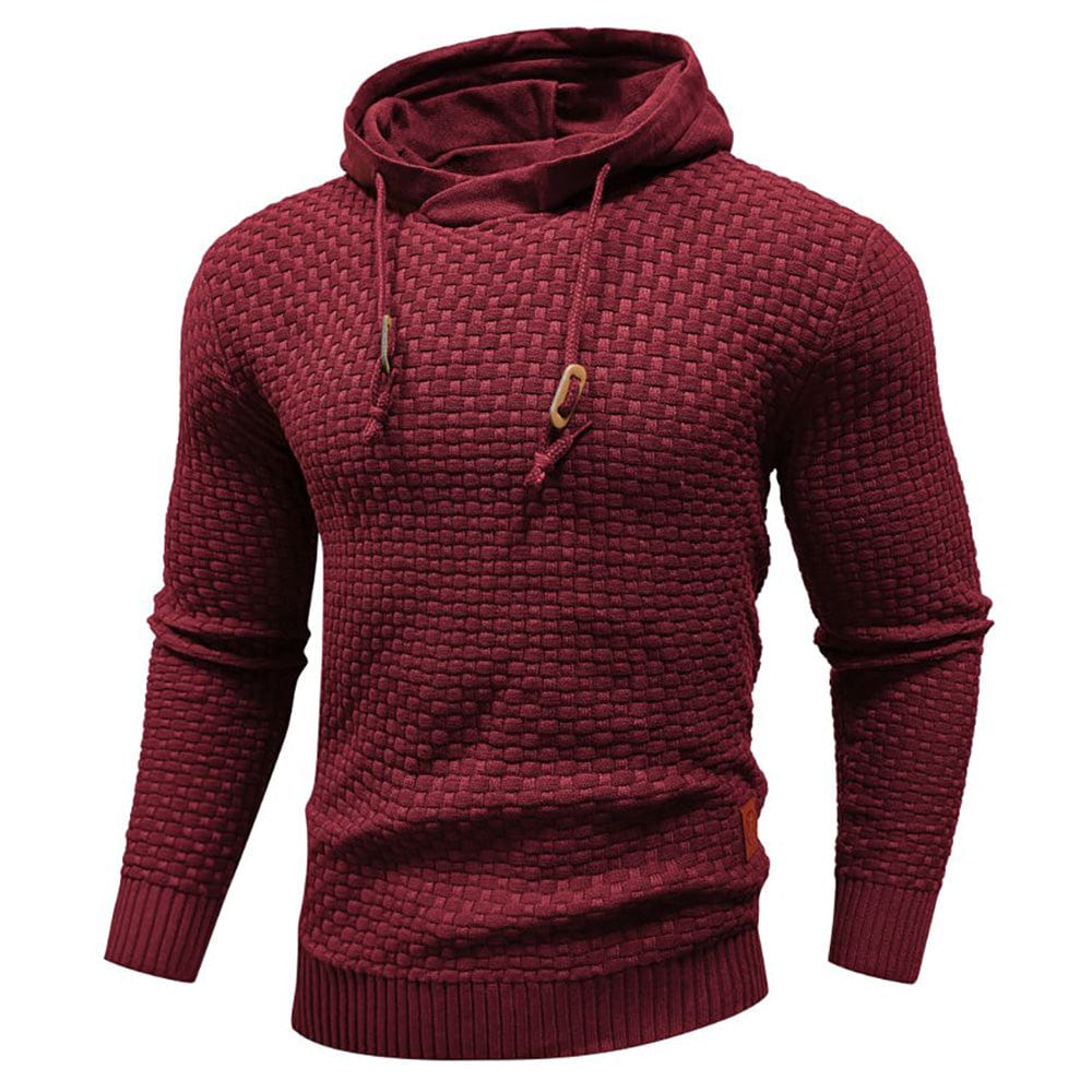 LAURENT MONACO | SWEAT À CAPUCHE CLASSIQUE EN LAINE POUR HOMME