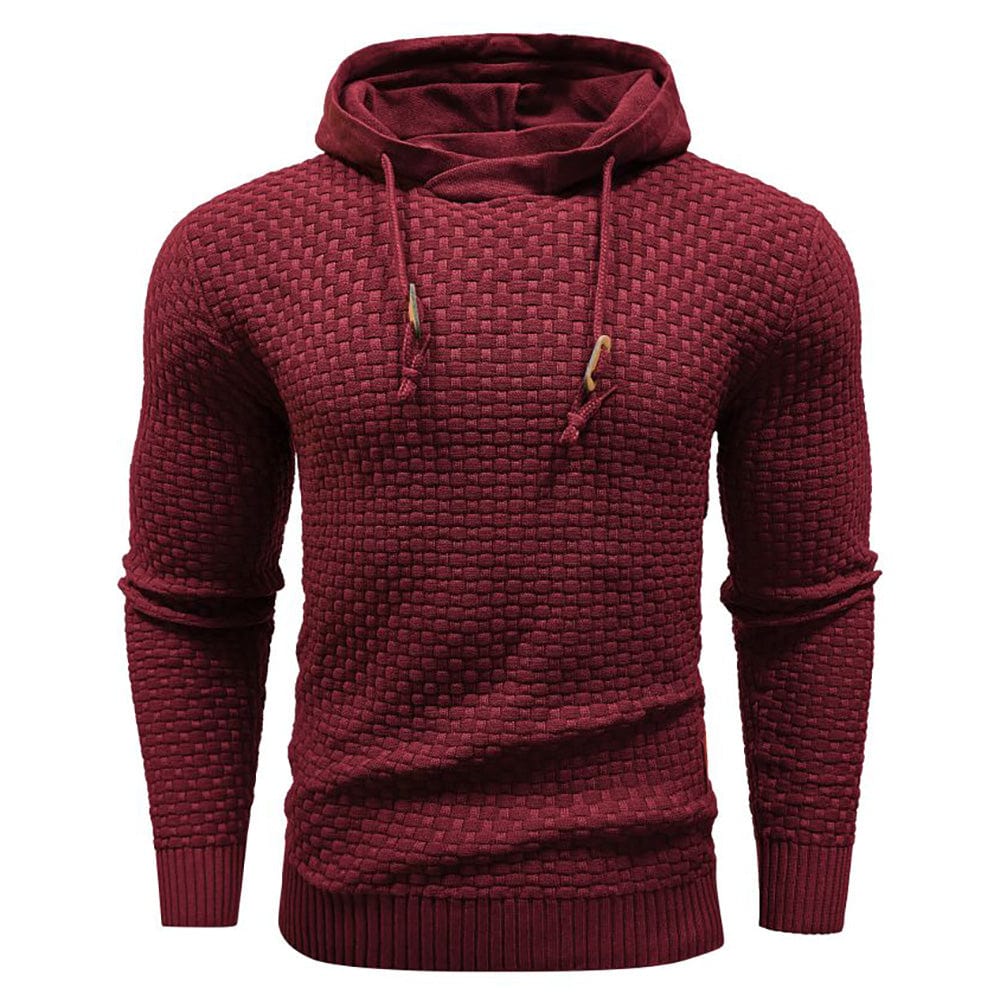 LAURENT MONACO | SWEAT À CAPUCHE CLASSIQUE EN LAINE POUR HOMME