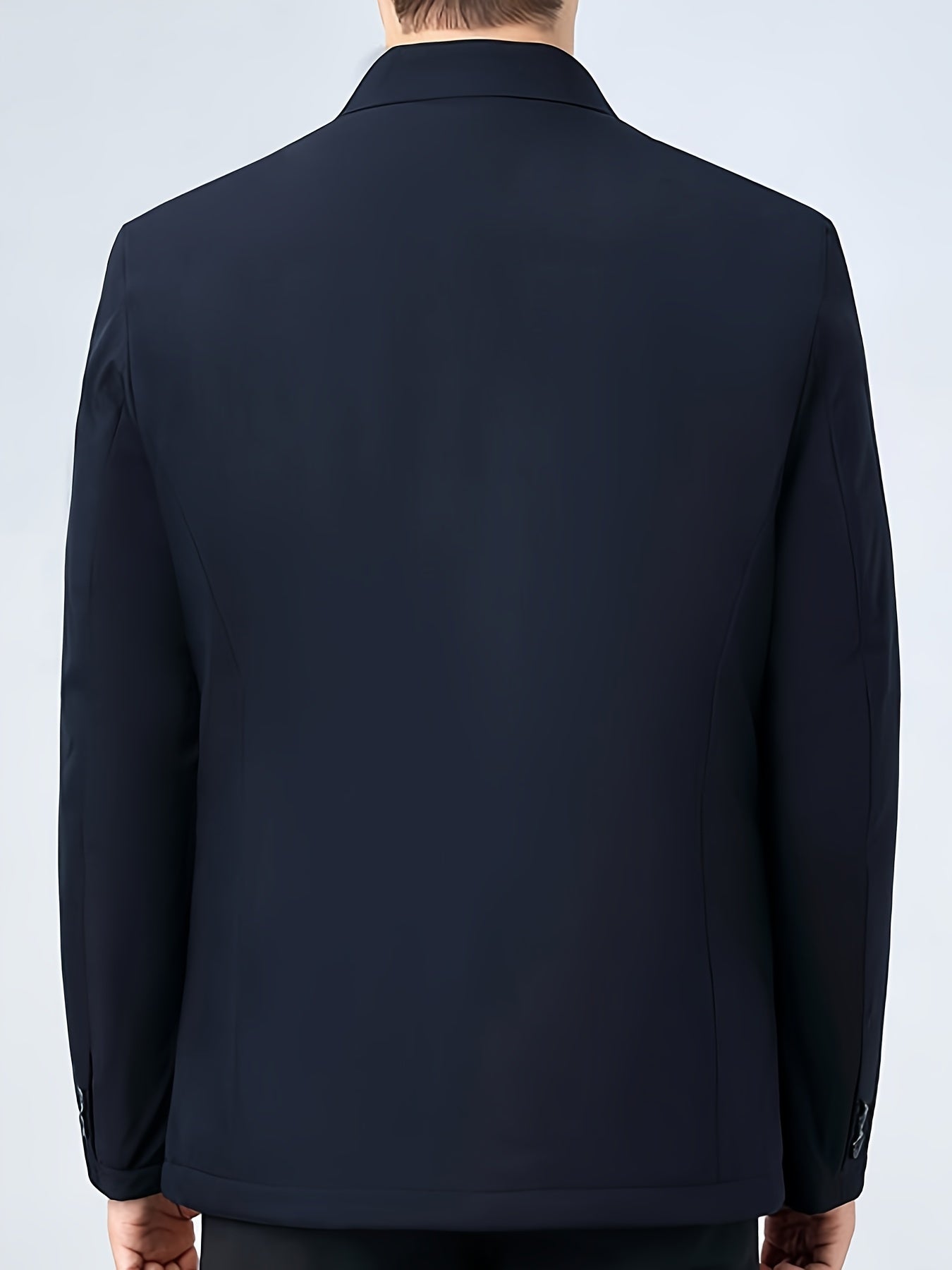 LAURENT MONACO | VESTE À COL À REVERS ET FERMETURE ÉCLAIR POUR HOMMES