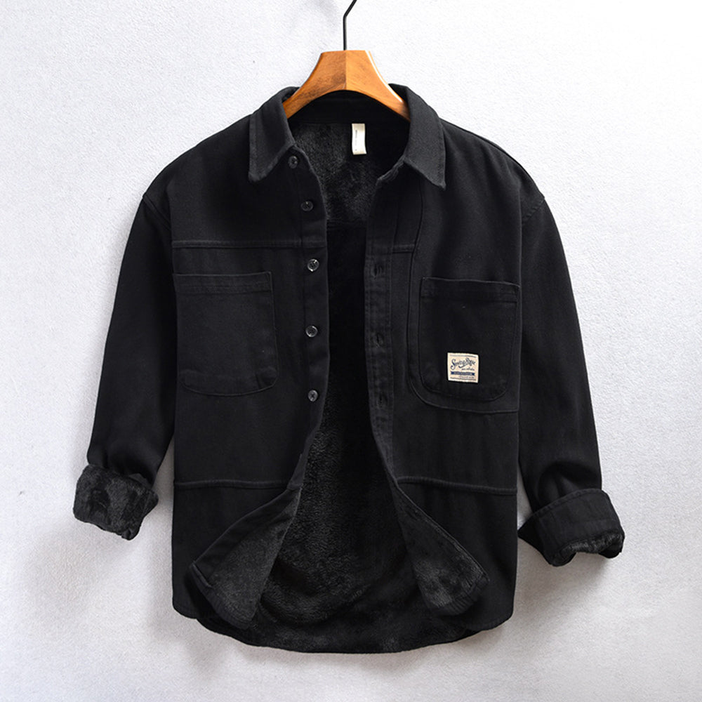 LAURENT MONACO | CHEMISE CARGO EN POLAIRE POUR HOMME