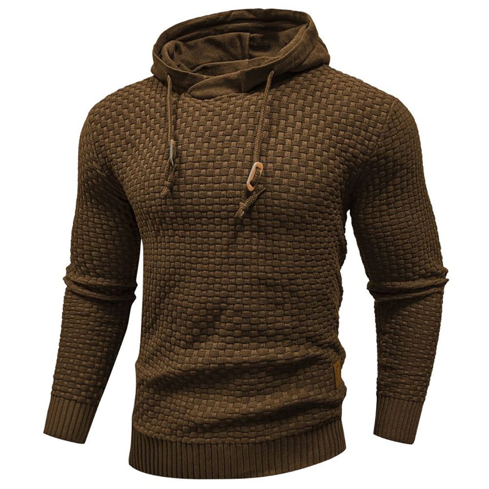 LAURENT MONACO | SWEAT À CAPUCHE CLASSIQUE EN LAINE POUR HOMME