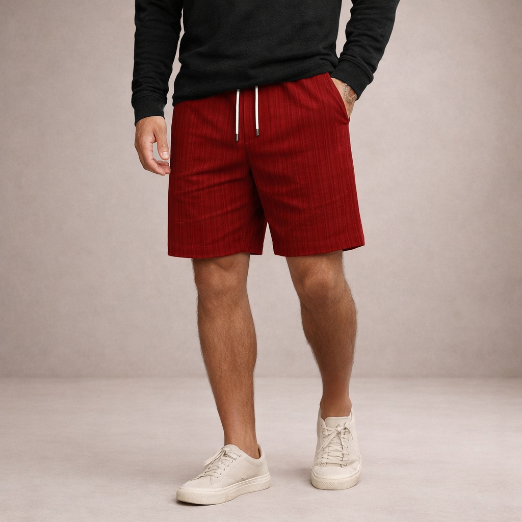 LAURENT MONACO | SHORTS D'ÉTÉ EN LIN POUR HOMMES