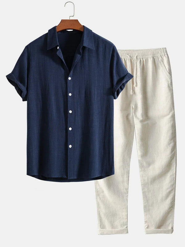 LAURENT MONACO | ENSEMBLE LIN ETE POUR HOMMES