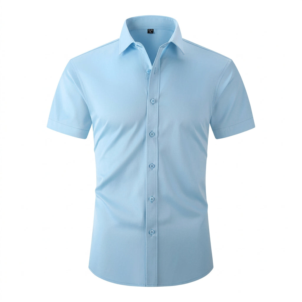 LAURENT MONACO | CHEMISE CHIC À MANCHES COURTES POUR HOMMES