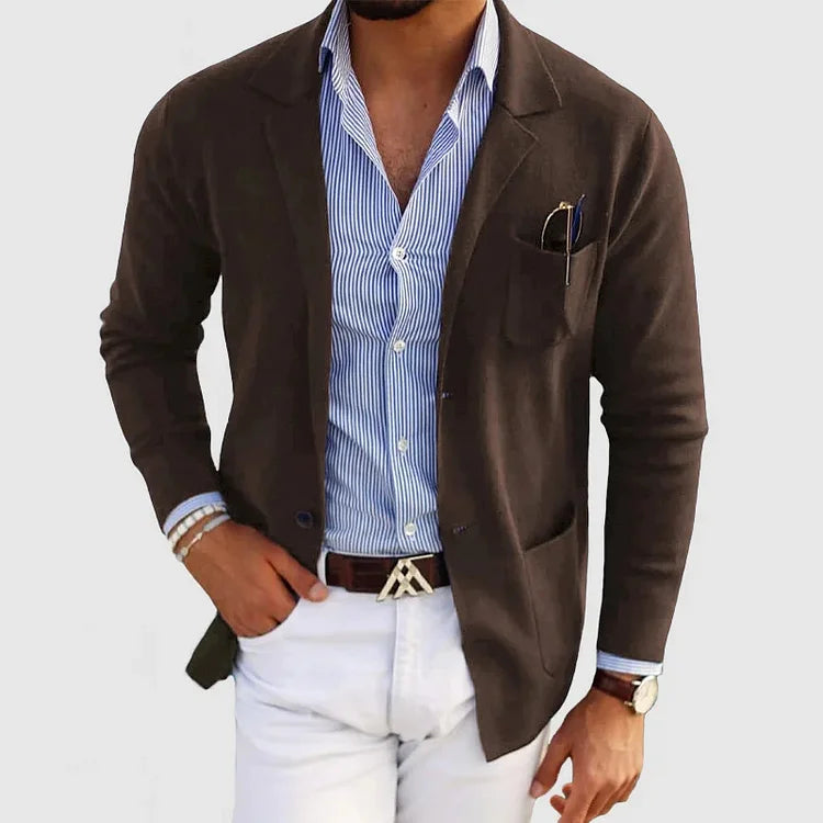 LAURENT MONACO | VESTE DE LUXE EN MATÉRIAU SOUPLE POUR HOMME