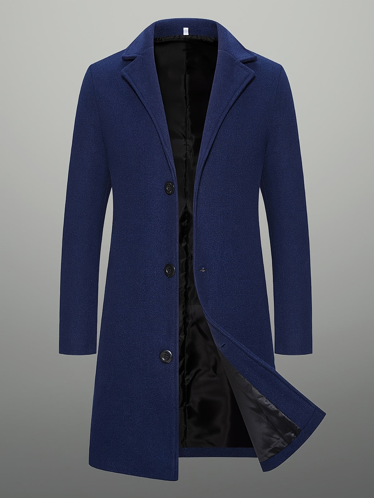 LAURENT MONACO | MANTEAU CLASSIQUE À BOUTONS POUR HOMMES