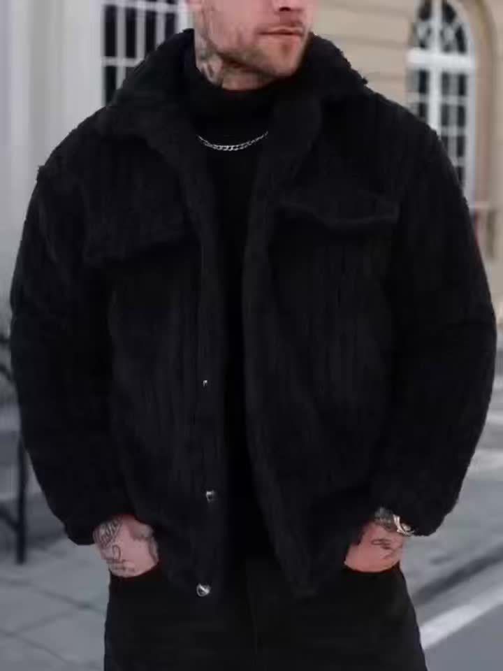 LAURENT MONACO | VESTE EN MAILLE À RAYURES POUR HOMMES