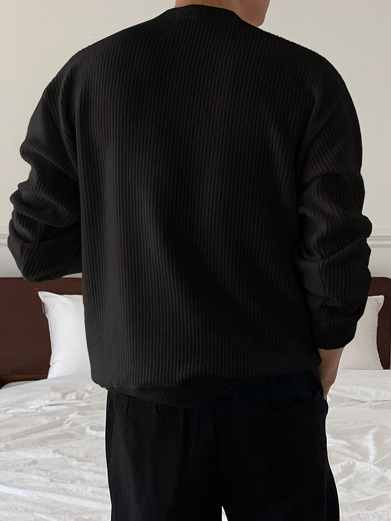 LAURENT MONACO | PULL EN MAILLE AMPLE POUR HOMMES