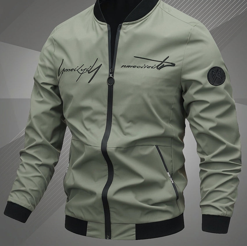 LAURENT MONACO | VESTE DE BASEBALL BRODÉE POUR HOMMES