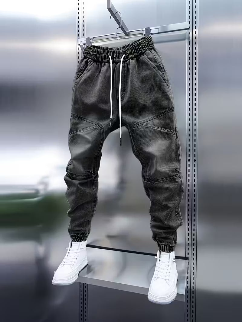 LAURENT MONACO | PANTALON EN DENIM DÉCONTRACTÉ À COUPE AMPLE