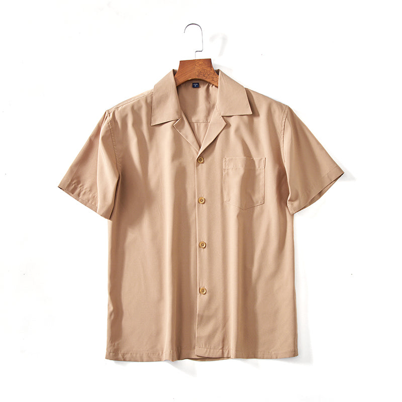 LAURENT MONACO | CHEMISE COL CUBAIN POUR HOMMES