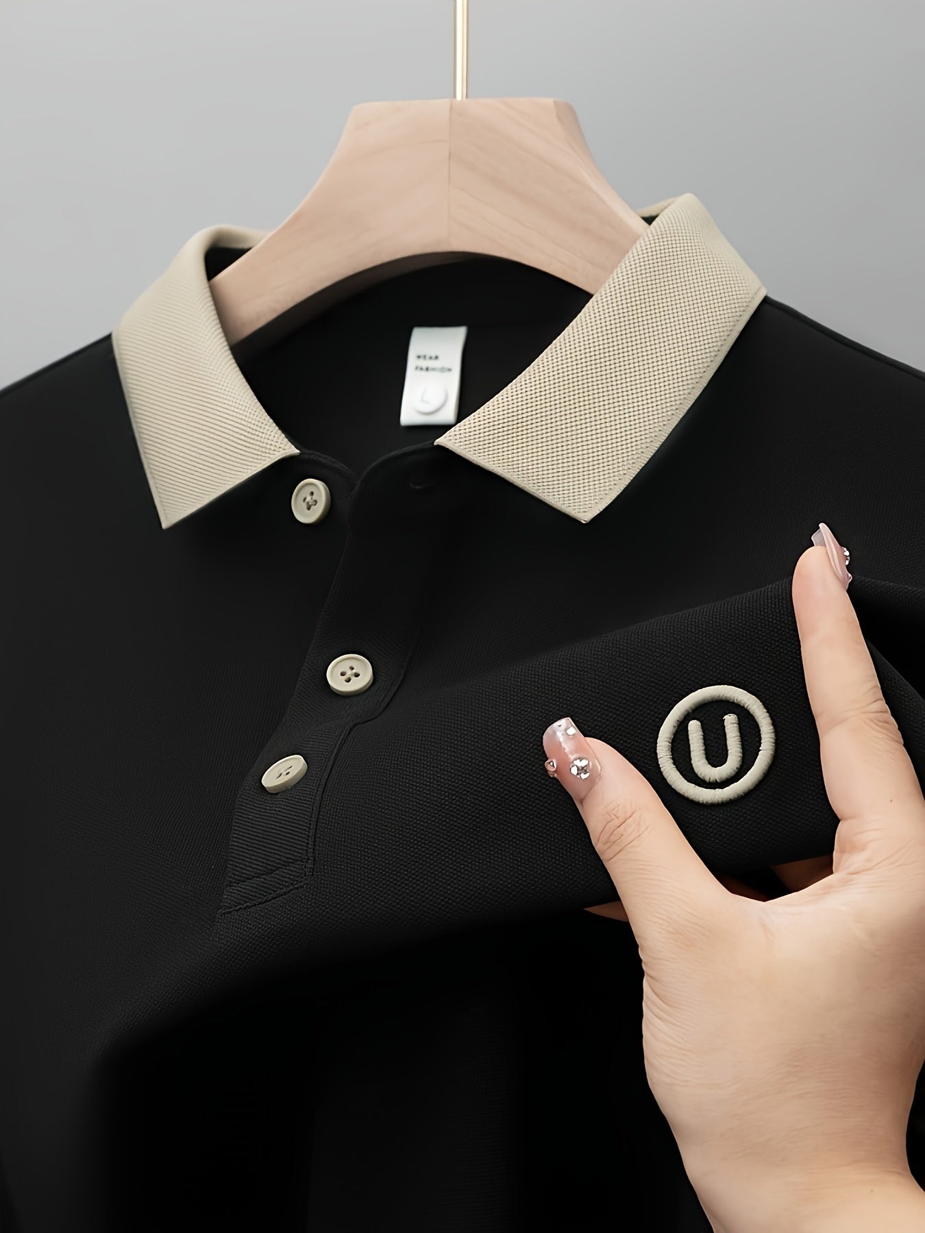 LAURENT MONACO | POLO BRODÉ MODERNE POUR HOMME