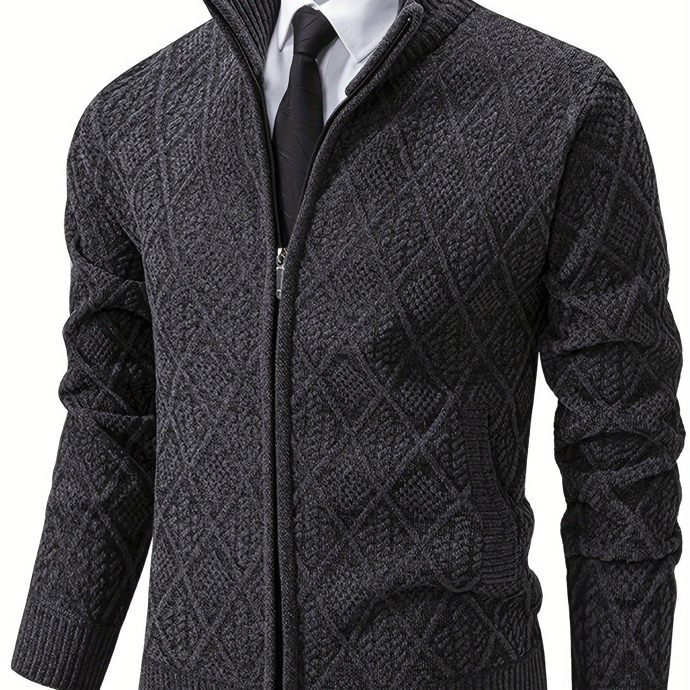 LAURENT MONACO | PULL EN MAILLE GÉOMÉTRIQUE POUR HOMMES