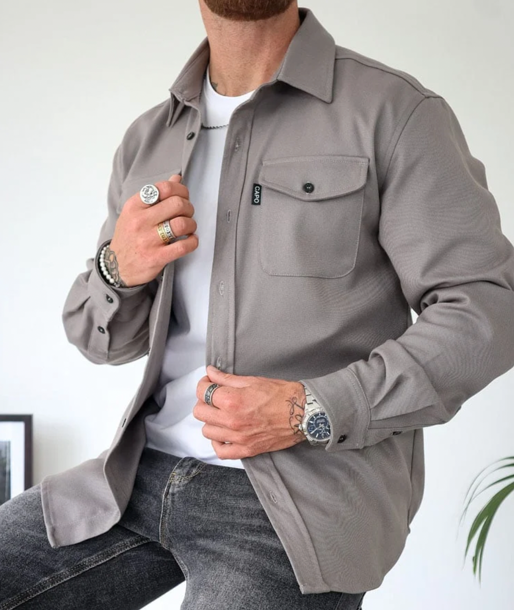 LAURENT MONACO | VESTE-CHEMISE POUR HOMMES