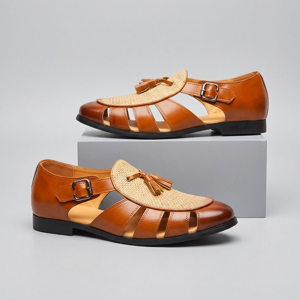 LAURENT MONACO | SANDALES À ORTEILS COUVERTS POUR HOMMES