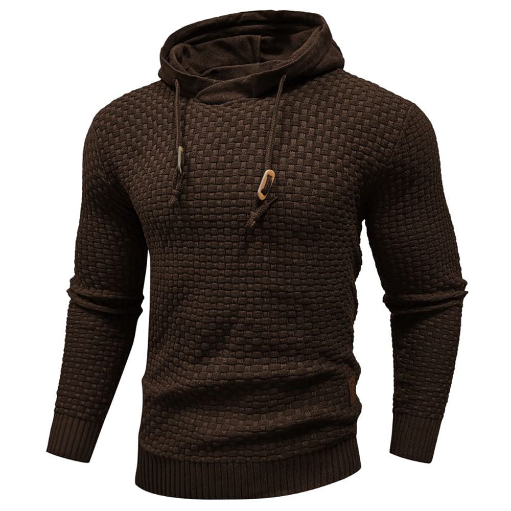 LAURENT MONACO | SWEAT À CAPUCHE CLASSIQUE EN LAINE POUR HOMME