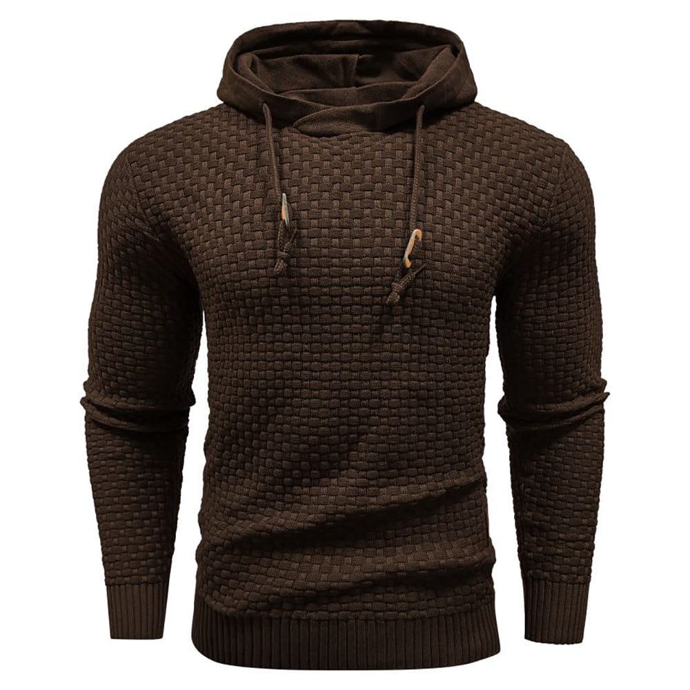 LAURENT MONACO | SWEAT À CAPUCHE CLASSIQUE EN LAINE POUR HOMME