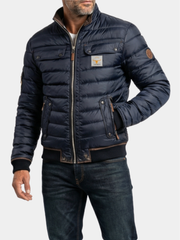 LAURENT MONACO | VESTE VINTAGE À COL MONTANT POUR HOMMES