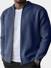 LAURENT MONACO | CARDIGAN À COUTURES COULISSÉES POUR HOMMES