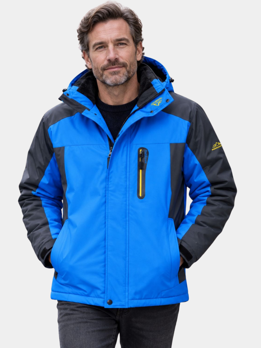 LAURENT MONACO | VESTE D'HIVER À CAPUCHE POUR HOMMES
