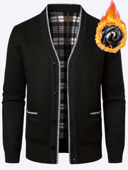 LAURENT MONACO | CARDIGAN À FERMETURE ÉCLAIR POUR HOMMES