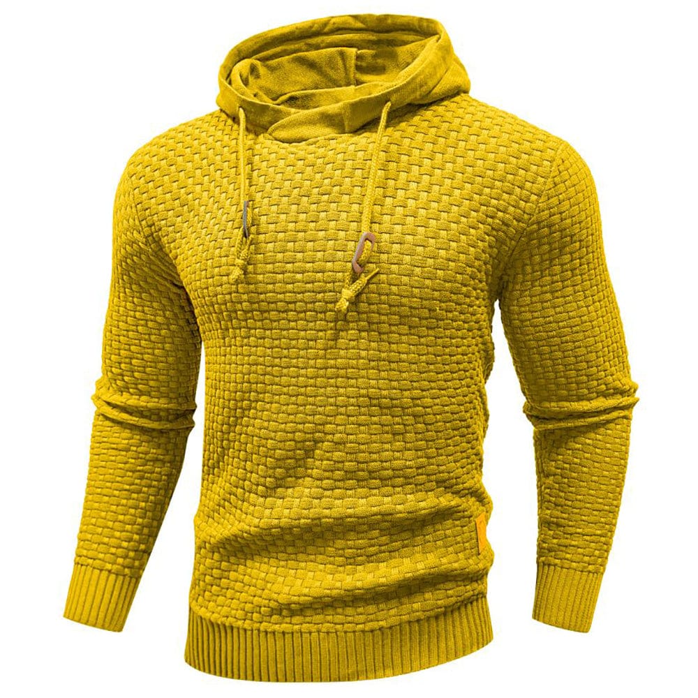 LAURENT MONACO | SWEAT À CAPUCHE CLASSIQUE EN LAINE POUR HOMME
