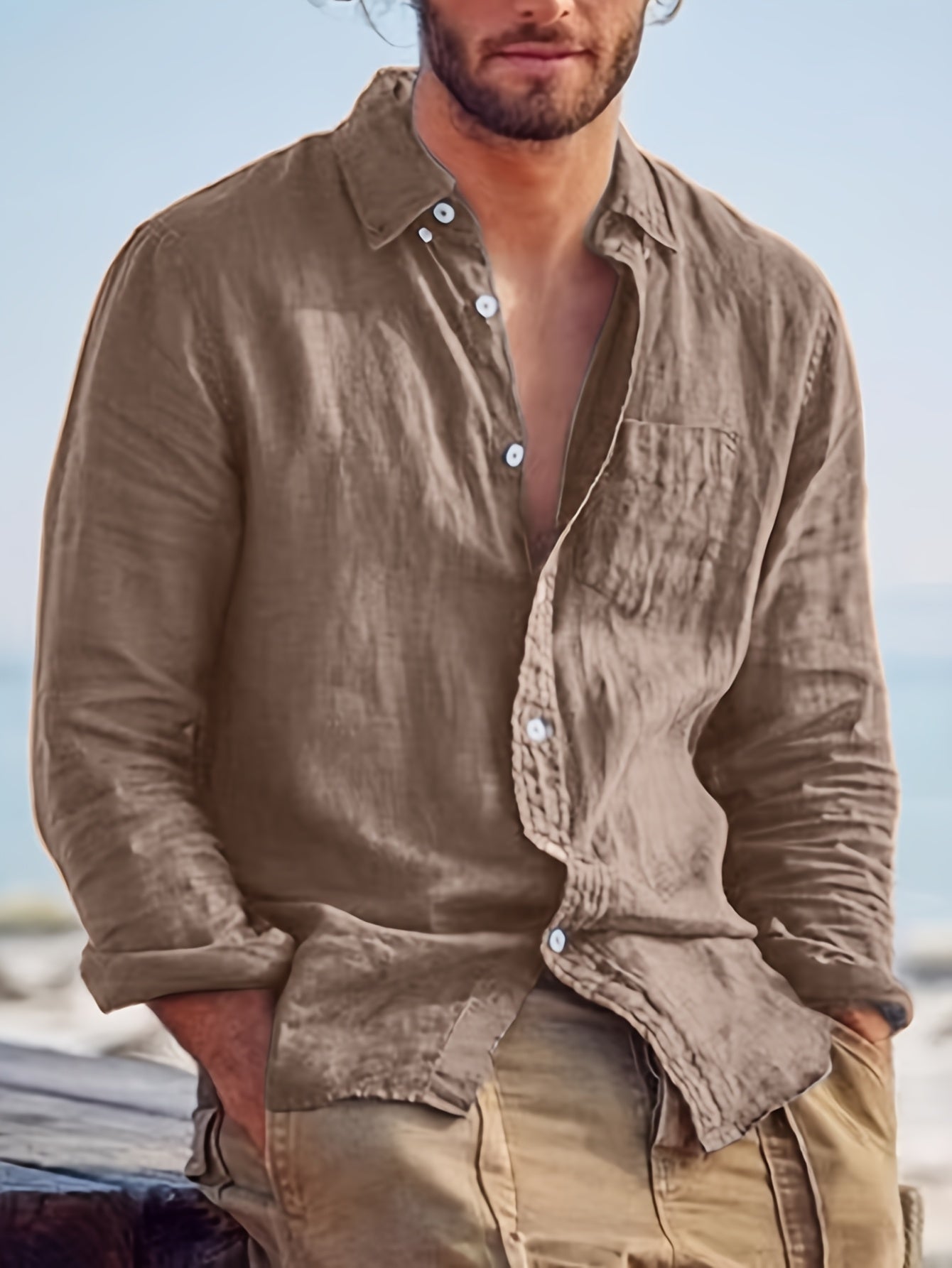 LAURENT MONACO | CHEMISE COTON POUR HOMMES