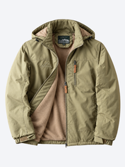 LAURENT MONACO | VESTE DE PLEIN AIR À CAPUCHE POUR HOMMES