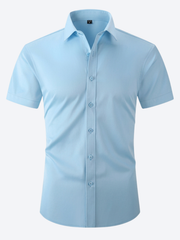 LAURENT MONACO | CHEMISE CHIC À MANCHES COURTES POUR HOMMES