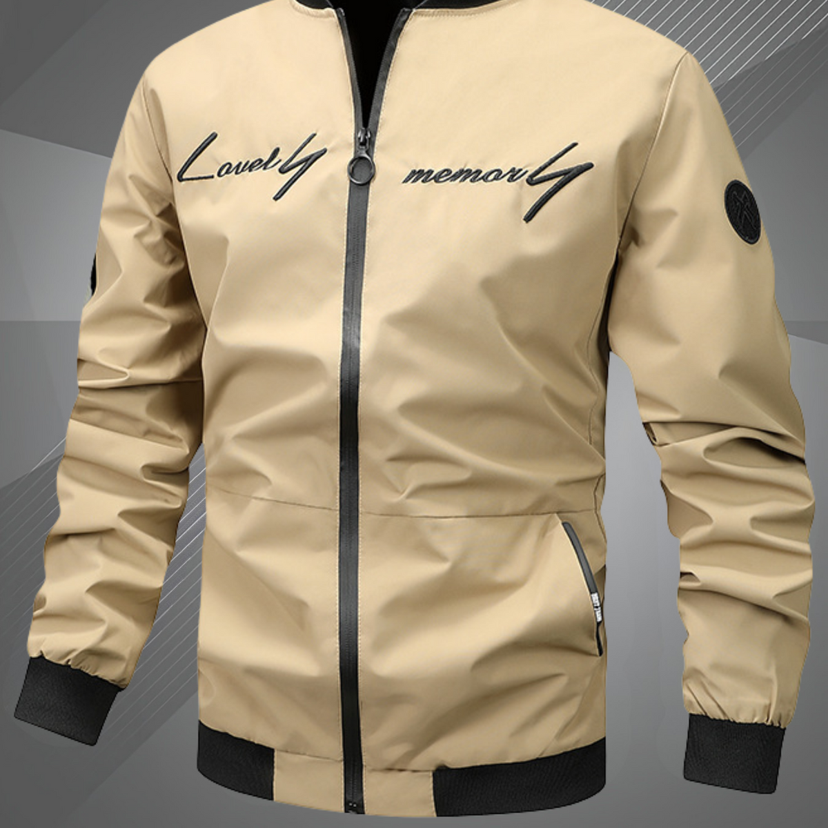 LAURENT MONACO | VESTE DE BASEBALL BRODÉE POUR HOMMES