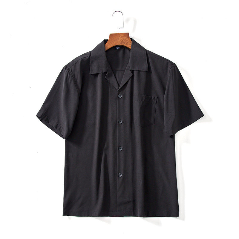 LAURENT MONACO | CHEMISE COL CUBAIN POUR HOMMES
