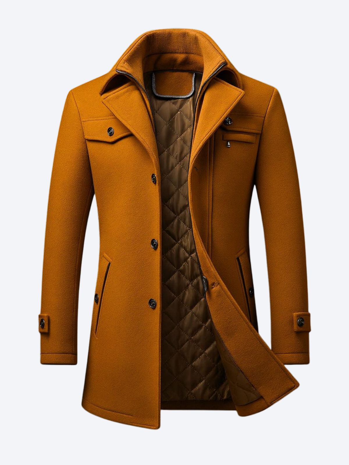 LAURENT MONACO | CARDIGAN EN LAINE À BOUTONS POUR HOMMES