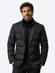 LAURENT MONACO | BLAZER MATELASSÉ EN DUVET POUR HOMMES